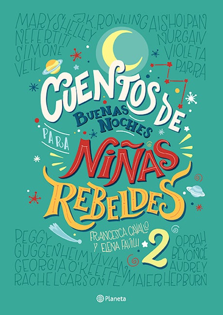Book cover image for Cuentos de buenas noches para niñas rebeldes 2 (Tapa Dura) ISBN: 9786070749483